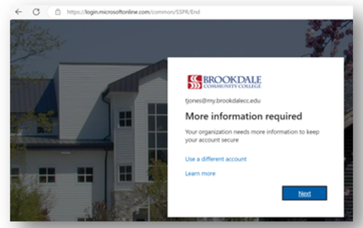 Brookdale NetID for First-Time User - Brookdale Community College